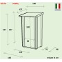 Casetta Da Giardino In Legno Hobby Monofalda 146x98cm Alce