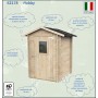 Casetta Da Giardino In Legno Hobby 146x146cm Alce