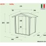 Casetta Da Giardino In Legno Hobby 146x146cm Alce
