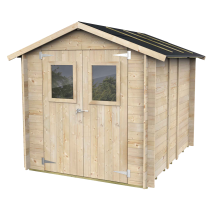 Casetta Da Giardino In Legno Hobby 198x248 cm Alce Casetta Da Giardino In Legno Hobby 198x248 cm Alce