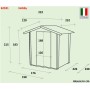 Casetta Da Giardino In Legno Hobby 198x248 cm Alce