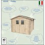 Casetta Da Giardino In Legno Hobby 248x248 cm Alce
