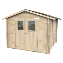 Casetta Da Giardino In Legno Hobby 248x248 cm Alce Casetta Da Giardino In Legno Hobby 248x248 cm Alce