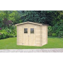 Casetta Da Giardino In Legno Hobby 248x198 cm Alce Casetta Da Giardino In Legno Hobby 248x198 cm Alce
