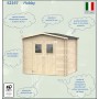 Casetta Da Giardino In Legno Hobby 248x198 cm Alce