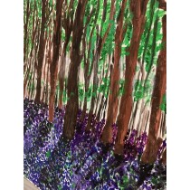 Quadro dipinto a mano su tela "Luce nel Bosco" Quadro dipinto a mano su tela "Luce nel Bosco"