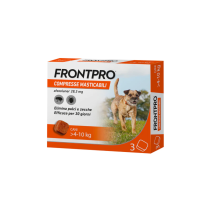 FrontPro Cani 4/10 kg - 3 Compresse Masticabili FrontPro Cani 4/10 kg - 3 Compresse Masticabili