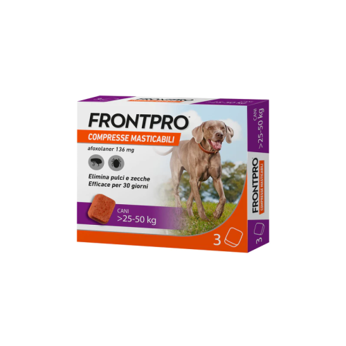 FrontPro Cani 25/50 kg - 3 Compresse Masticabili