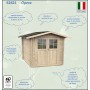 Casetta Da Giardino In Legno Opera 250x250 cm Alce