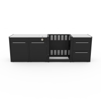Tre Moduli Cucina Per Barbecue Genesis Weber - Kitchen 331 Tre Moduli Cucina Per Barbecue Genesis Weber - Kitchen 331