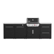 Tre Moduli Cucina Per Barbecue Genesis Weber - Kitchen 331 Tre Moduli Cucina Per Barbecue Genesis Weber - Kitchen 331
