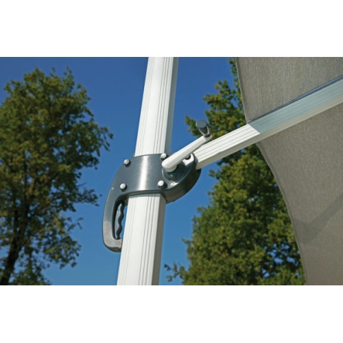 Ombrellone da giardino quadrato Greenwood E 5046 3x3 m