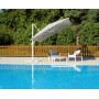 Ombrellone da giardino quadrato Greenwood E 5046 3x3 m