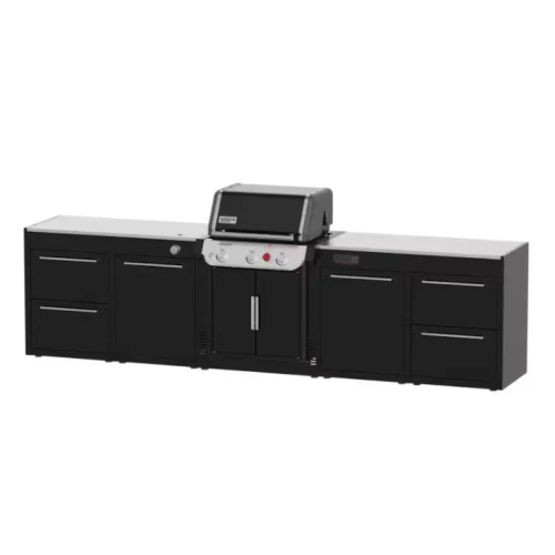 Cucina per Barbecue Weber Quattro moduli 431 - Per Genesis