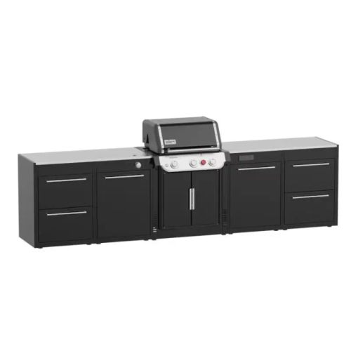 Cucina per Barbecue Weber Quattro moduli 431 - Per Genesis