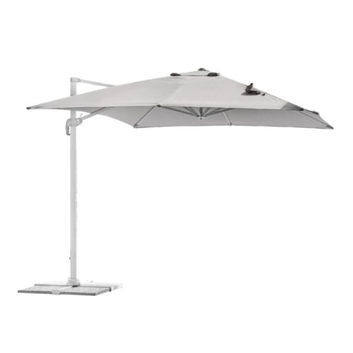 Ombrellone da giardino 3x4 Greenwood E 5047 con palo laterale