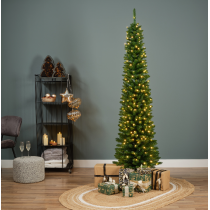 Albero di natale pencil pine con LED Kaemingk