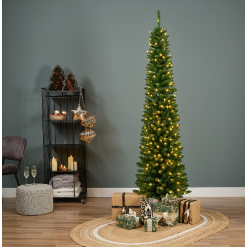 Albero di natale pencil pine con LED Kaemingk