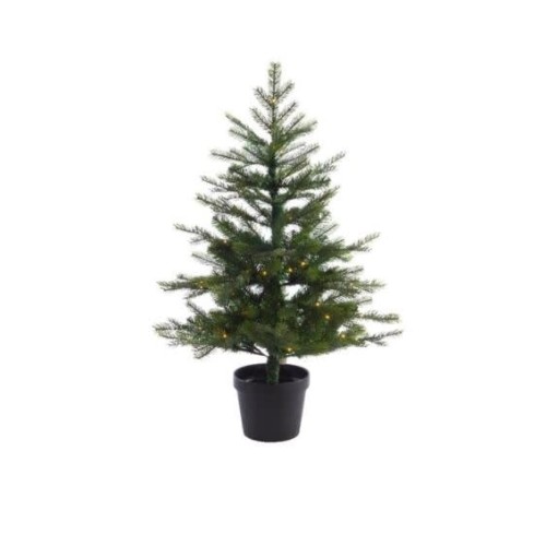 Albero di Natale Grandis potted tree Micro LED BO Kaemingk IN e Outdoor