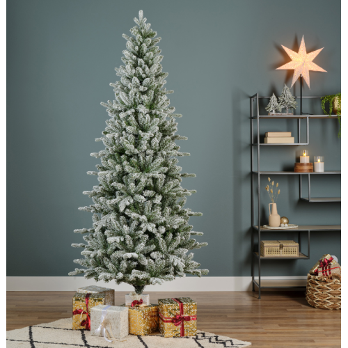 Albero di natale innevato Killington fir frosted Kaemingk