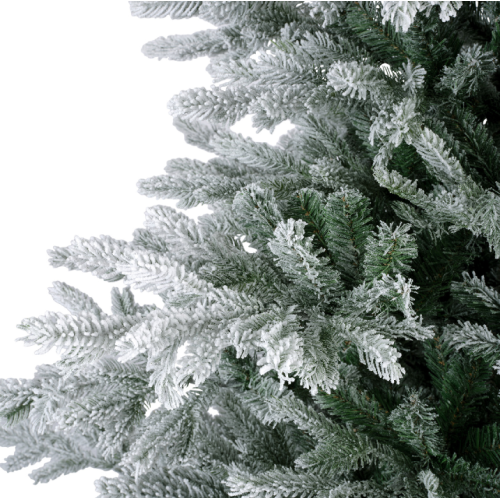 Albero di natale innevato Grandis fir snowy Kaemingk