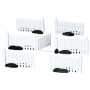 Lemax villaggio di natale plastic picket fence