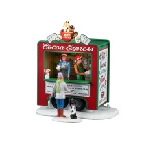 Lemax Villaggio di Natale Cocoa express Set 2 pezzi Lemax Villaggio di Natale Cocoa express Set 2 pezzi