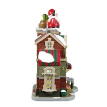 Lemax Villaggio di Natale the santa shop Lemax Villaggio di Natale the santa shop