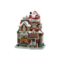 Lemax Villaggio di Natale the santa shop Lemax Villaggio di Natale the santa shop