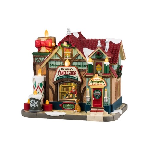 Lemax Villaggio di Natale Kristin's Candle Shop
