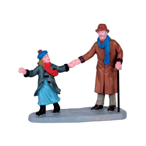 Lemax Villaggio di Natale Let's Go Grandpa