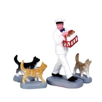 Lemax Villaggio di Natale Merry Milkman 4 pezzi Lemax Villaggio di Natale Merry Milkman 4 pezzi