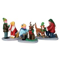 Lemax Villaggio di Natale Doggie Dress Up 3 pezzi Lemax Villaggio di Natale Doggie Dress Up 3 pezzi