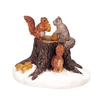 Lemax Villaggio di Natale Chipmunks Lemax Villaggio di Natale Chipmunks