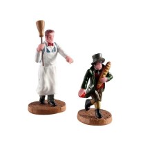 Lemax villaggio di Natale Artful Dodger 2 pezzi Lemax villaggio di Natale Artful Dodger 2 pezzi