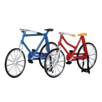 Lemax villaggio di Natale Bicycle 2 pezzi Lemax villaggio di Natale Bicycle 2 pezzi