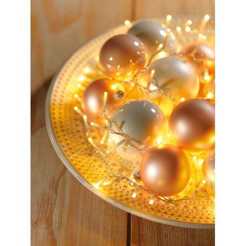 Kaemingk Lumineo luci di natale 1500 led compact twinkle bianco caldo 34 m