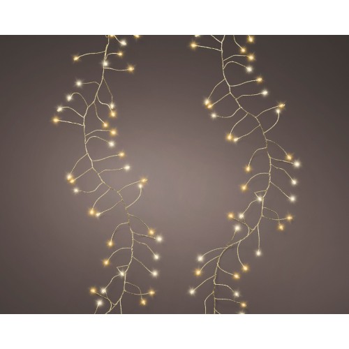 Luci di Natale Kaemingk Micro LED 480 Bianco Caldo e Classico