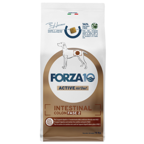 Crocchette per cani Forza 10 intestinal colon fase 2 10 kg