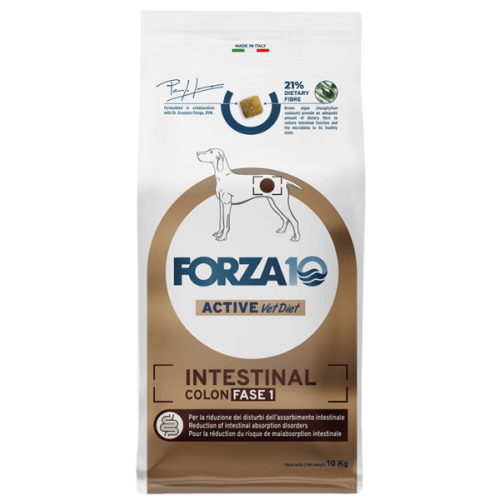 Crocchette per cani Forza 10 intestinal colon fase 1 10 Kg