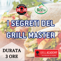 18 Ottobre 2025 ore 9,30 - I SEGRETI DEL GRILL MASTER - corso di barbecue 18 Ottobre 2025 ore 9,30 - I SEGRETI DEL GRILL MASTER - corso di barbecue