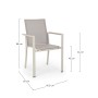 Sedia con braccioli Konnor Bizzotto