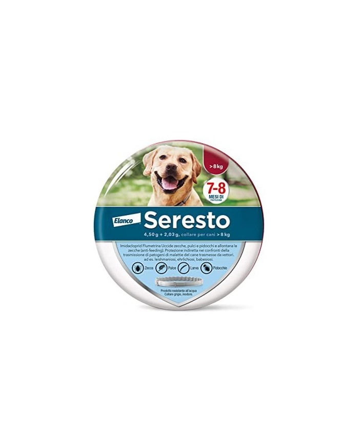 Elanco Seresto collare antiparassitario cani oltre 8 Kg