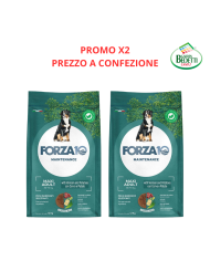Crocchette per cani Forza 10 maxi mantenimento cervo e patate 12,5 Kg