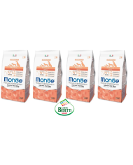 Crocchette per cani Monge adult salmone e riso 12 kg Crocchette per cani Monge adult salmone e riso 12 kg