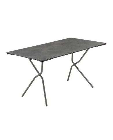 Tavolo da giardino rettangolare XL Anytime HPL 139x79 Lafuma 5106 Tavolo da giardino rettangolare XL Anytime HPL 139x79 Lafuma 5106
