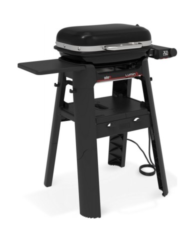 Barbecue Weber Elettrico Lumin Compact Smart Con Stand