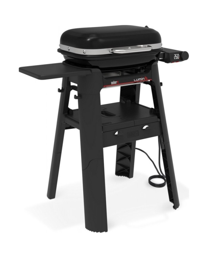 Barbecue Weber Elettrico Lumin Compact Smart Con Stand