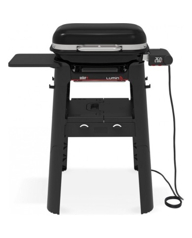 Barbecue Weber Elettrico Lumin Compact Smart Con Stand