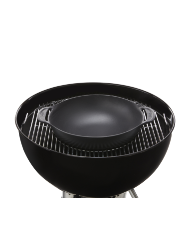 Weber Crafted Wok con cestello per cottura a vapore
